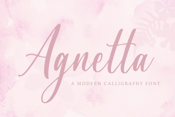 Agnetta: A Handwritten Font That Elevates Handmade Creations