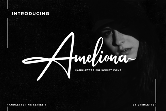 Ameliona: A Handwritten Font for Modern Web Design