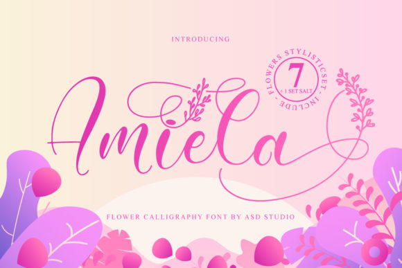 Amiela: A Timeless Script Font for Handmade Creations