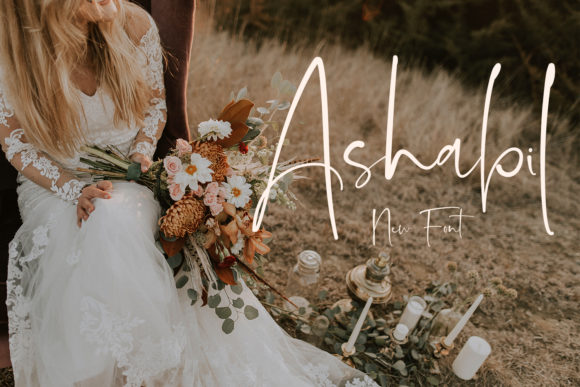 Ashabil: A Handwritten Font That Elevates Digital Branding