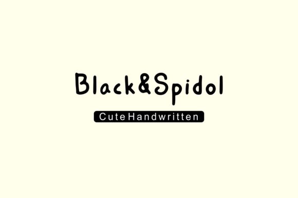 Black Spidol: A Handwritten Font That Elevates Branding