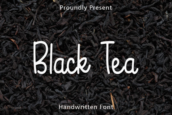 Black Tea Font for Web Design and Branding