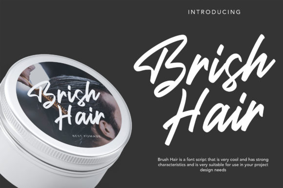Brish Hair: A Timeless Font for Your Brand’s Visual Story