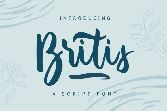 Britis: A Timeless Handwritten Font for Editorial Design