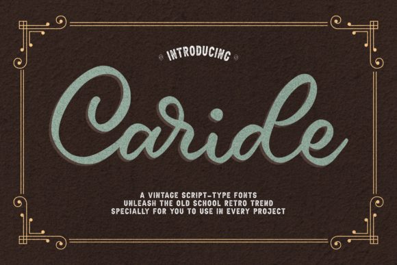 Caride Font Review: A Timeless Handwritten Typeface for Creative Projects
