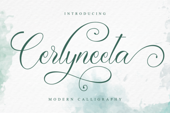 Cerlyneeta: A Handwritten Font for Creative Makers