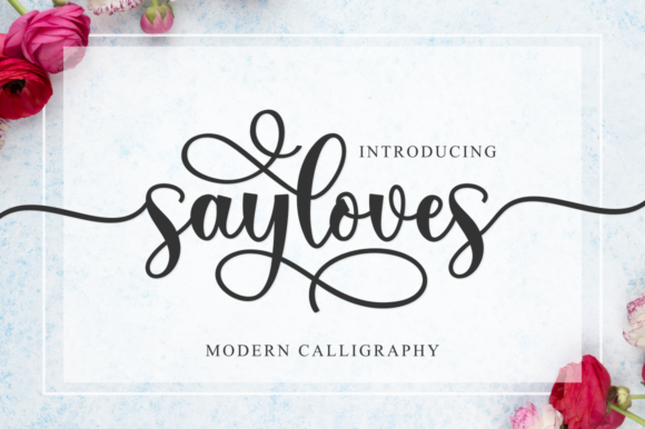 Enhance Your Brand with the Sayloves Font