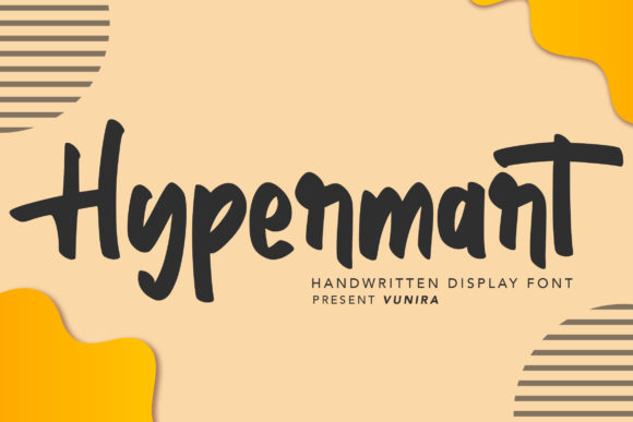 Hypermart Font for Handmade and Commercial Designs