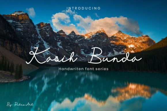 Kasih Bunda: A Handwritten Font That Elevates Campaigns