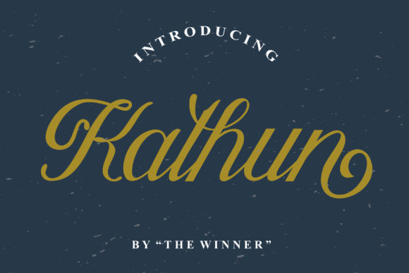 Kathun Font for Modern Web Design