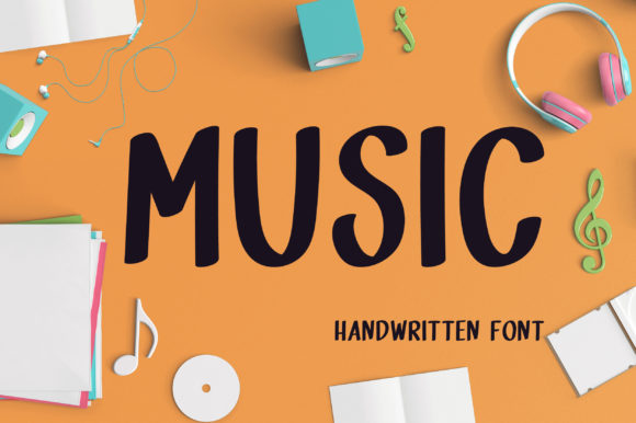 Music Font for Bold Branding and Engaging Visuals