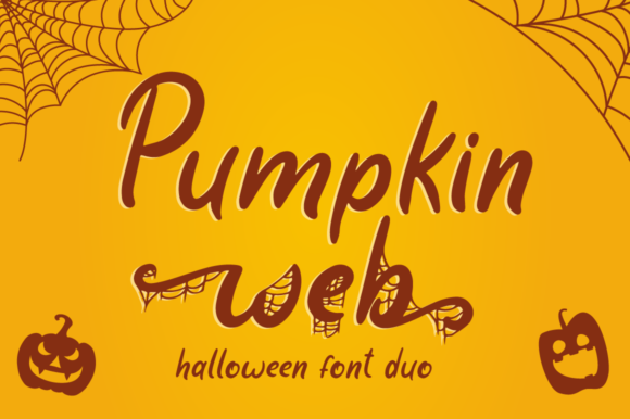 Pumpkin Web: A Handwritten Font for Modern Editorial Design