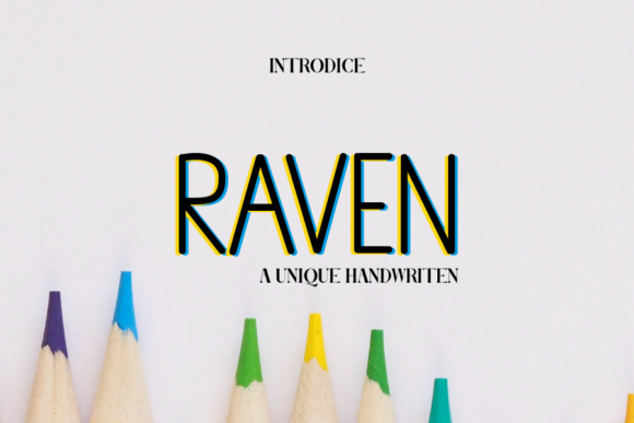 Raven: A Handwritten Font That Elevates Branding