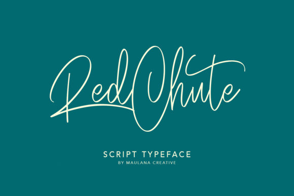 Red Chute: A Stylish Script Font for Web Design