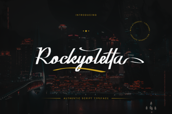 Rockyoletta: The Elegant Script Font That Elevates Your Campaigns
