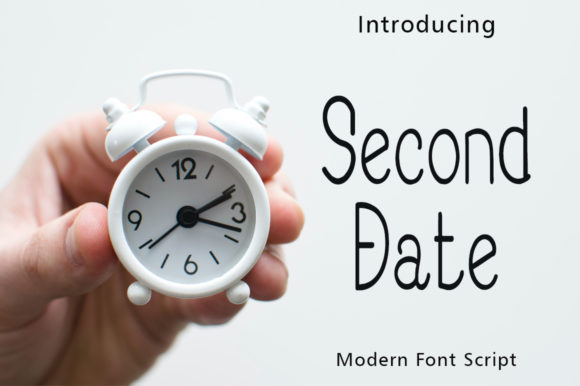 Second Date: A Sweet and Friendly Handwritten Font for Creative Projects