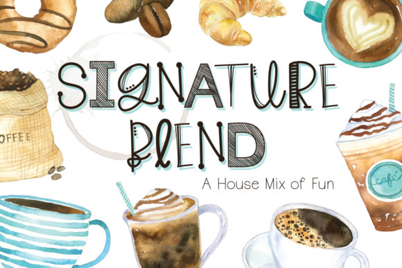 Signature Blend: A Handwritten Font That Elevates Handmade Creations