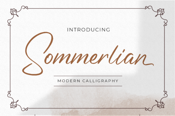 Sommerlian Script Font Review for Real Projects