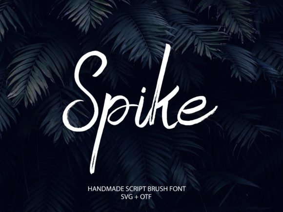 Spike: A Handwritten Font That Feels Fresh and Classy