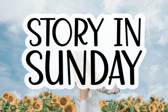 Story in Sunday: A Handwritten Font for Editorial Design