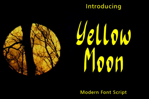 Yellow Moon: A Handwritten Font for Thoughtful Design